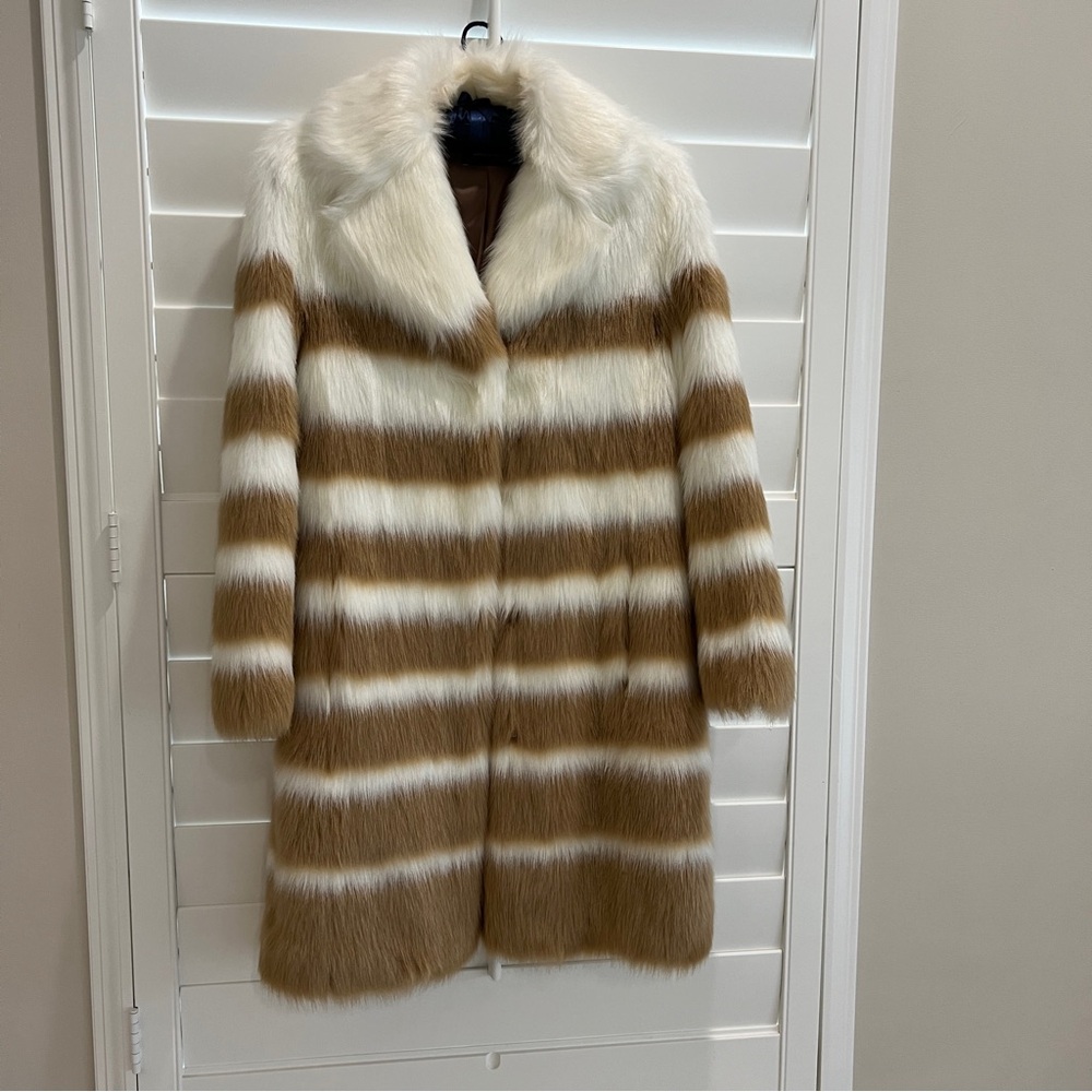 Karen Millen fur coat